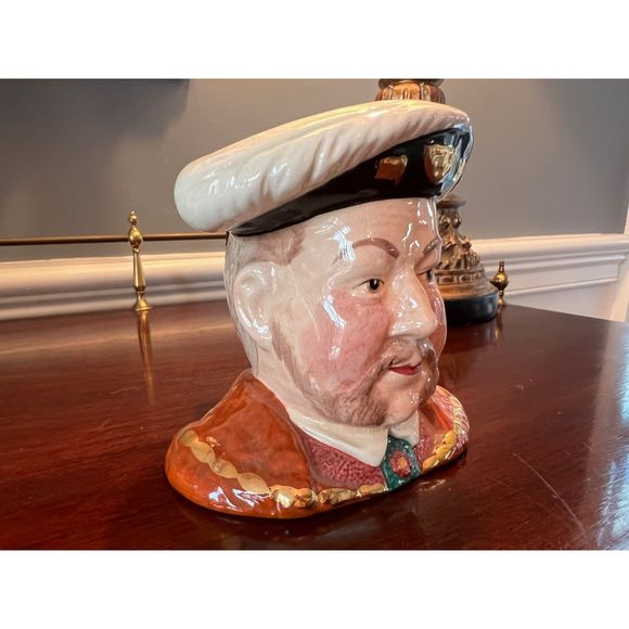 Staffordshire Character Jugs King Henry VIII 8th Toby Jug Vintage - Picture 2 of 7